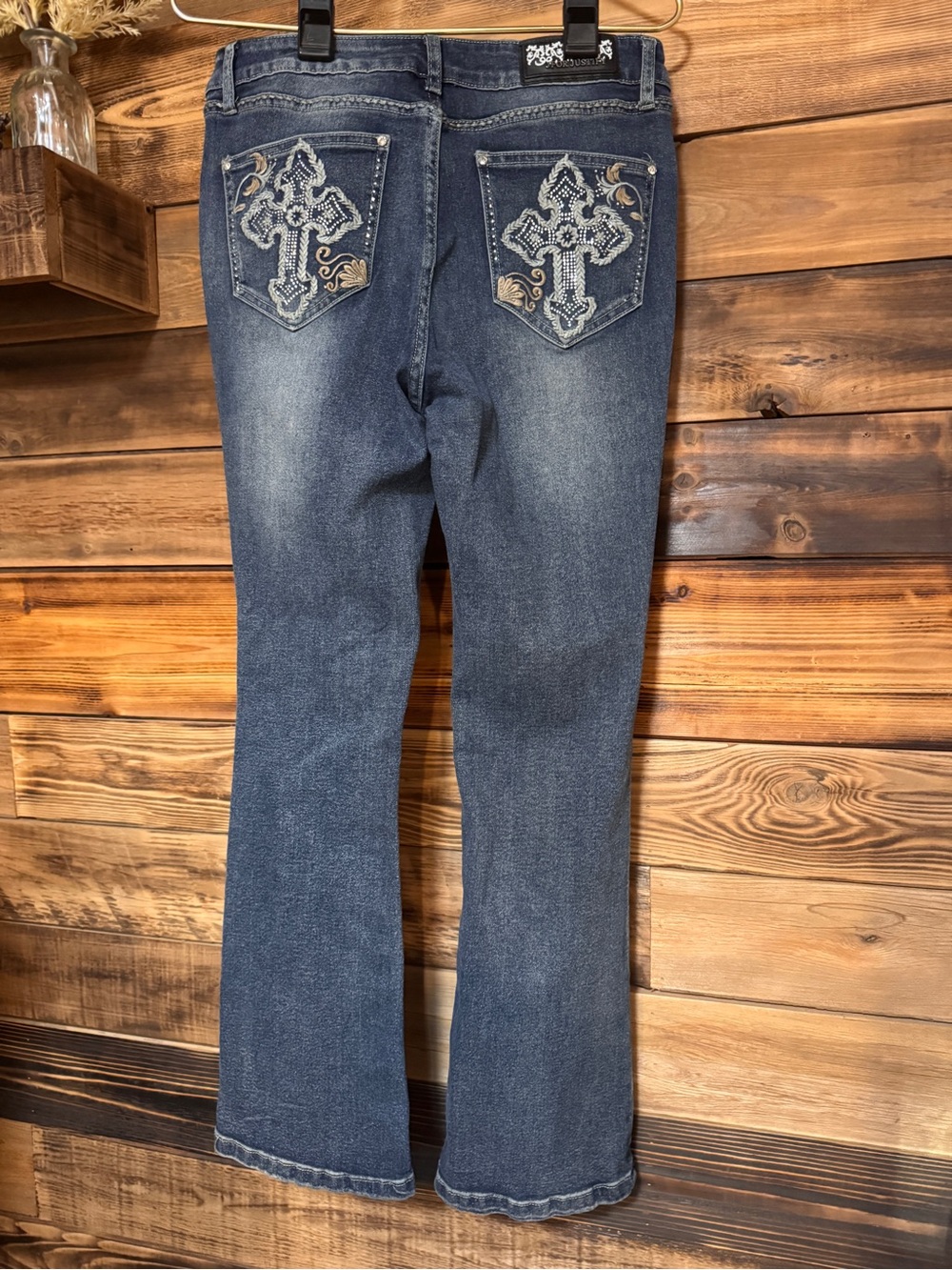 J for Justify Bootcut Jeans – Size 13 | Cross Pockets